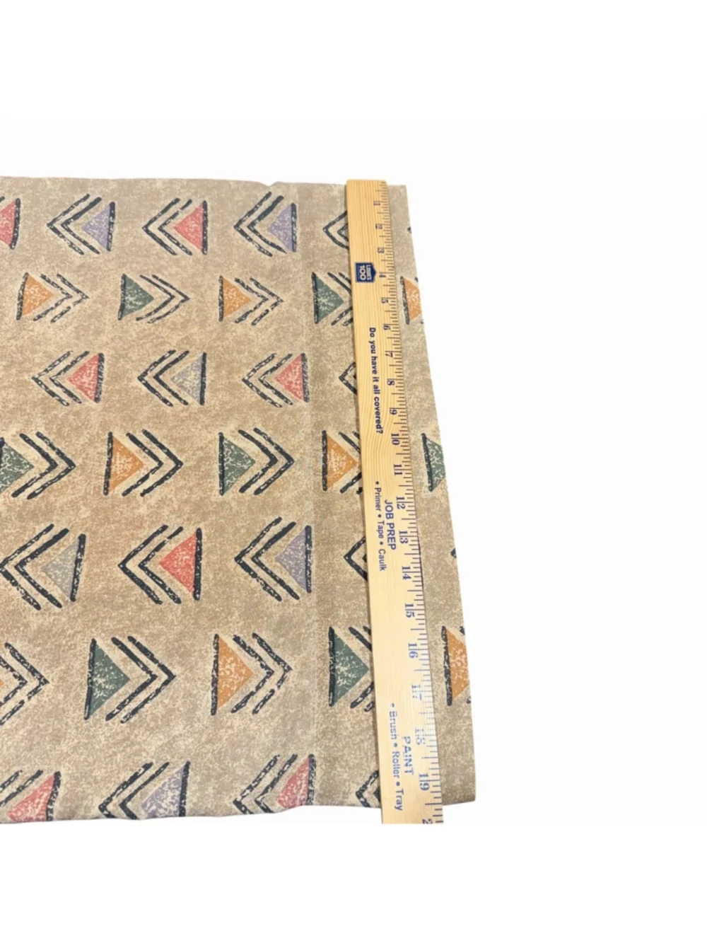 WestPoint Pepperell Southwest Geometric Standard Pillowcase Boho USA Vintage